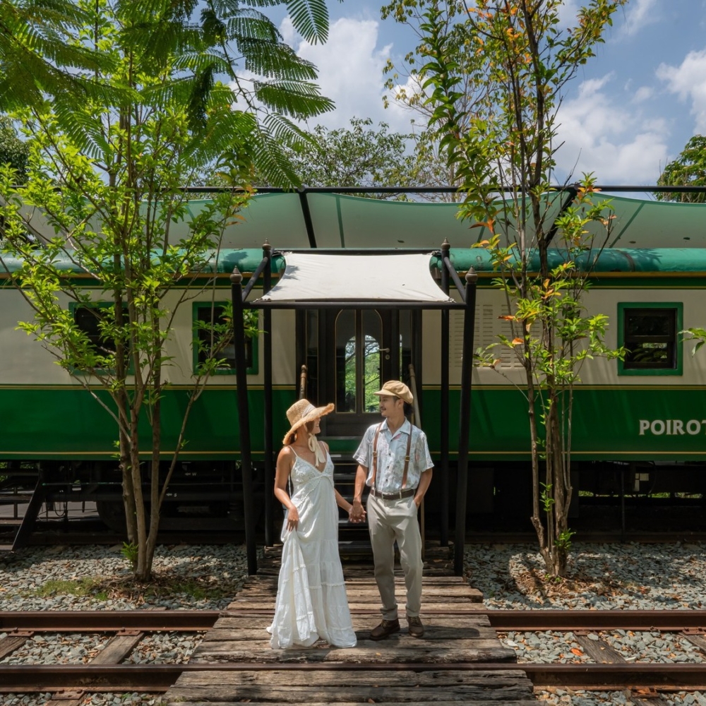 泰國有不少特色酒店，當中不得不提這間位於考艾，以火車為主題的五星酒店「考艾洲際度假酒店」！