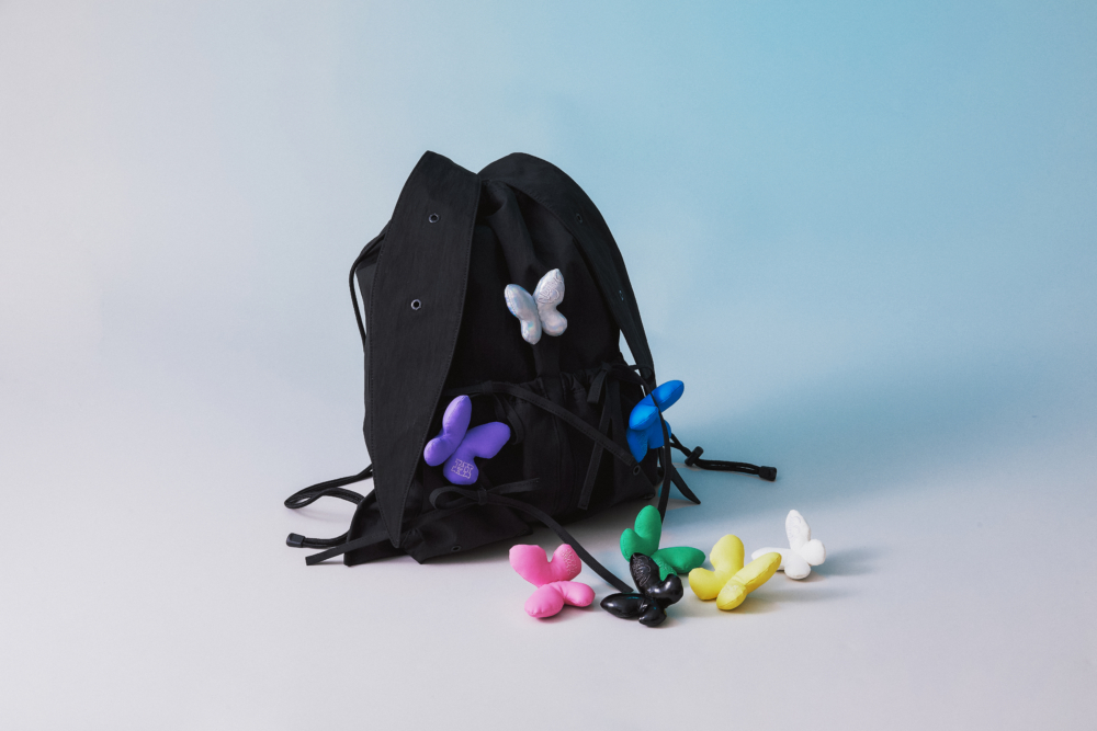 NJ X COLLER PADDED 蝴蝶 STICON （不含背囊）每個港幣$79（共八款）