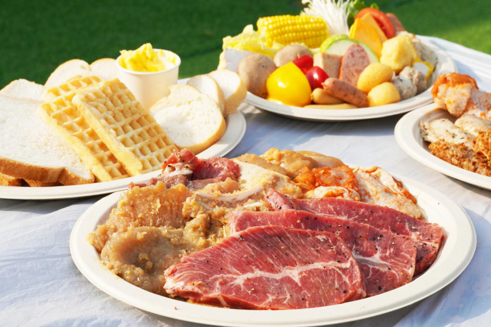 大尾篤恐龍水上樂園｜午間甜品放題+晚上燒烤任食