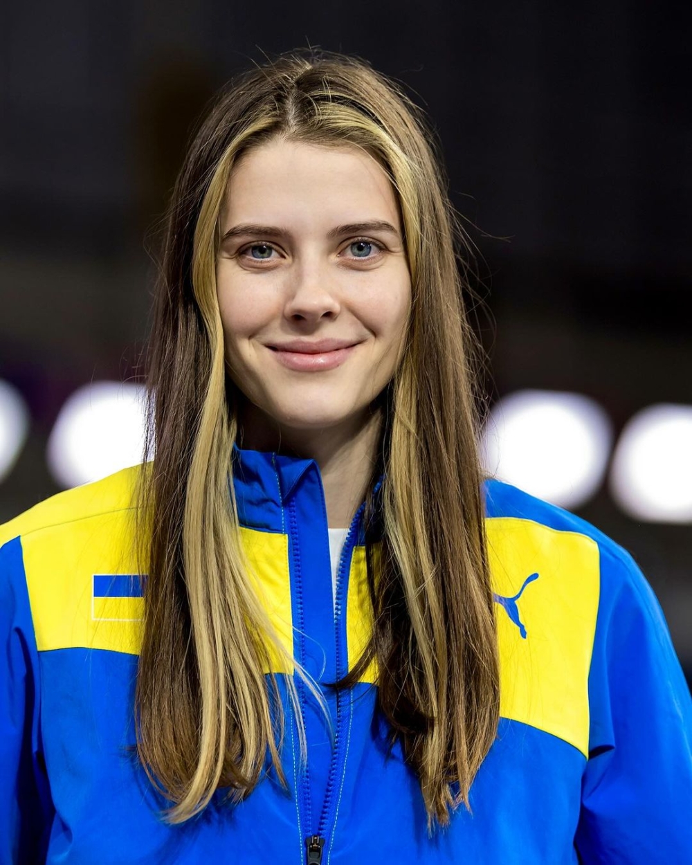 烏克蘭跳高運動員 Yaroslava Mahuchikh。