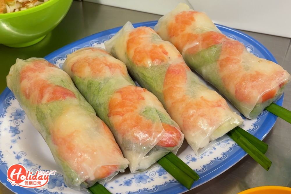米紙卷啖啖都吃出鮮蝦香味。