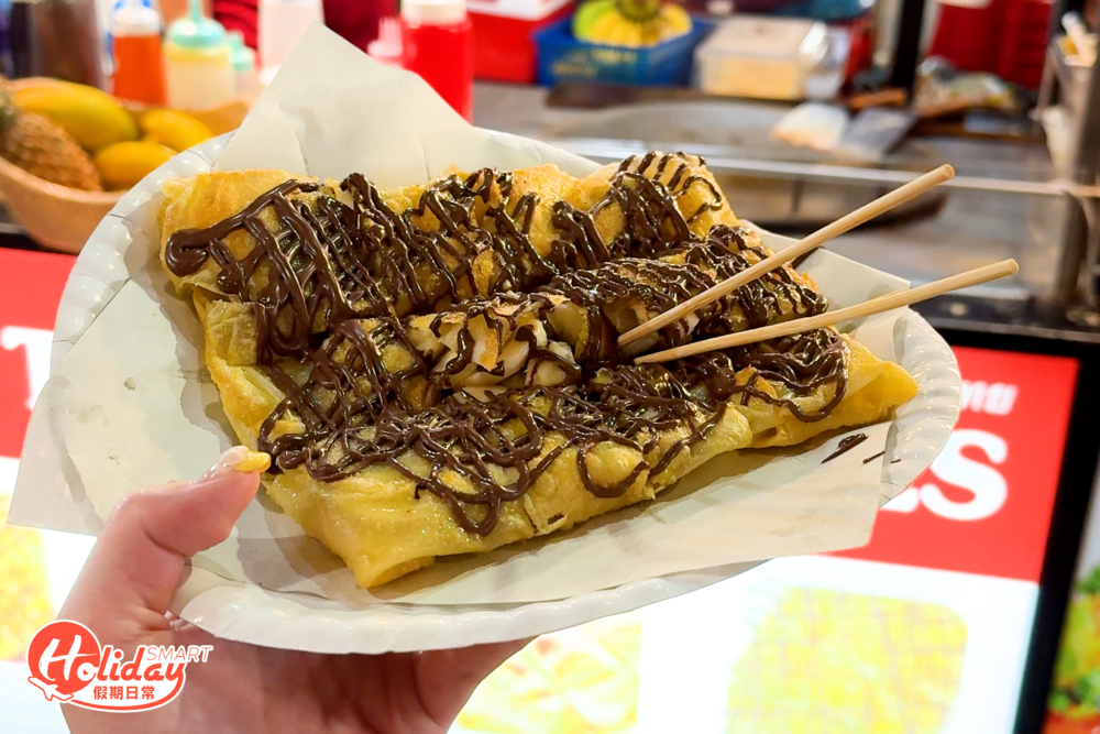 螞蟻人必食的香蕉煎餅（港幣$13），大份抵食。