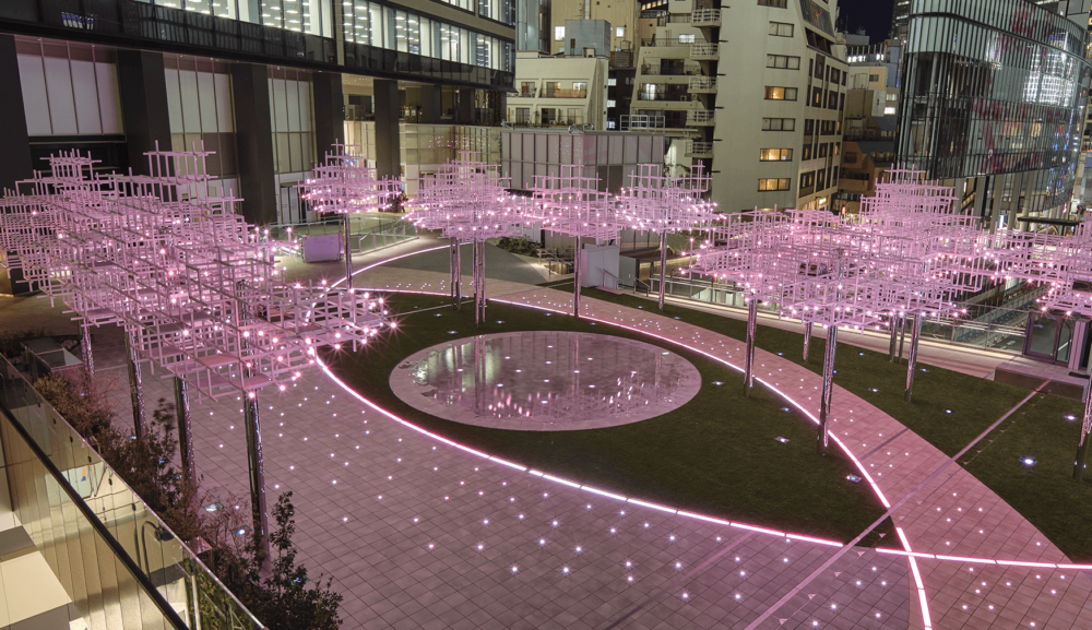 Shibuya Sakura Stage特別種植了很多櫻花樹,明年櫻花季有望成為東京全新賞櫻熱點!