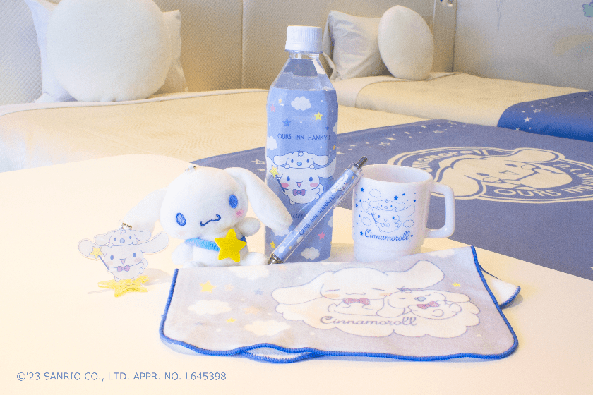 按照唔同主題房，酒店亦安排咗對應嘅玉桂狗系列精品