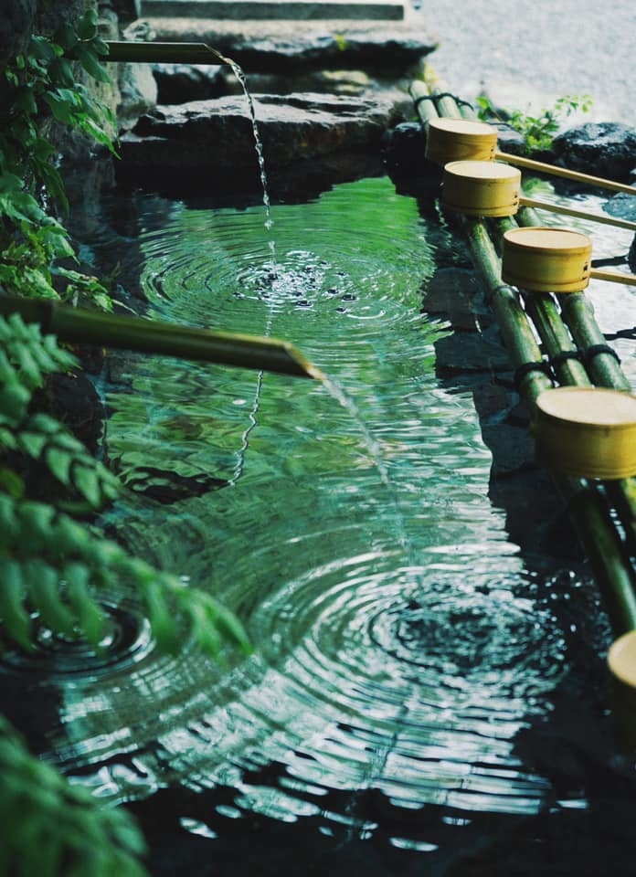 來自貴船山的山泉水被通稱為「神水」!