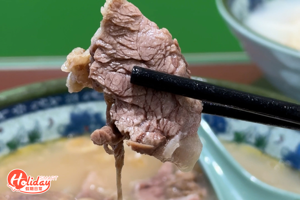 牛腩鹹香軟腍,絕對是必食之選。