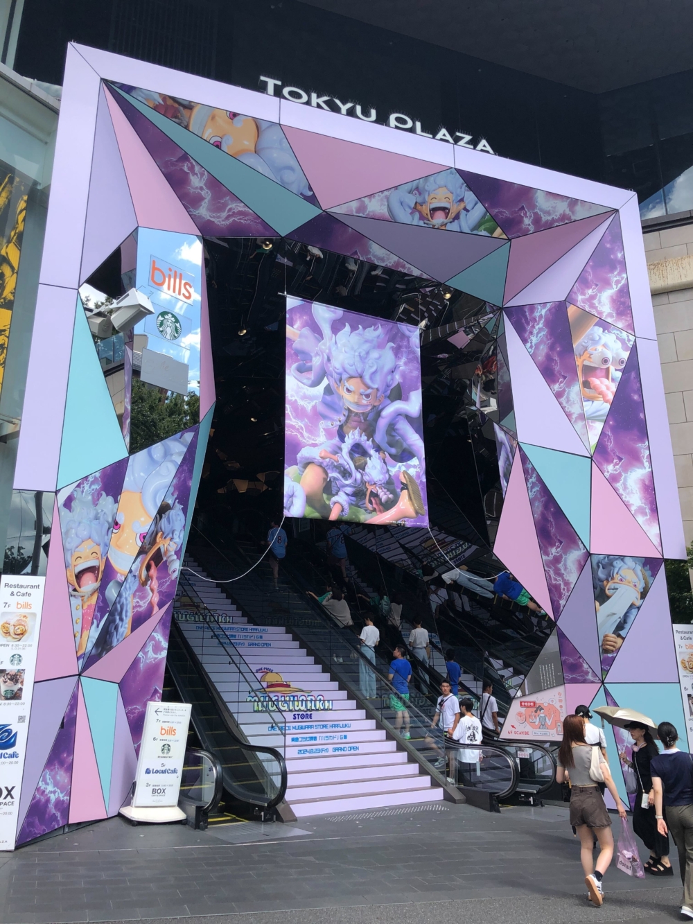 「ONE PIECE MUGIWARA STORE HARAJUKU」位於HARAKADO GF樓層。