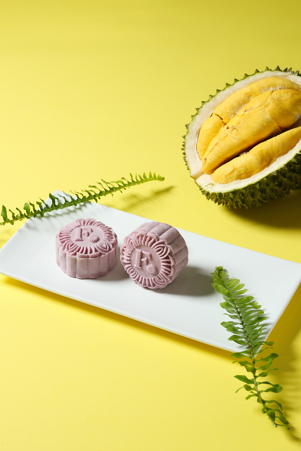 榴槤控必試的 FORBIDDEN@鴻福堂「貓山王榴槤冰皮月餅」。