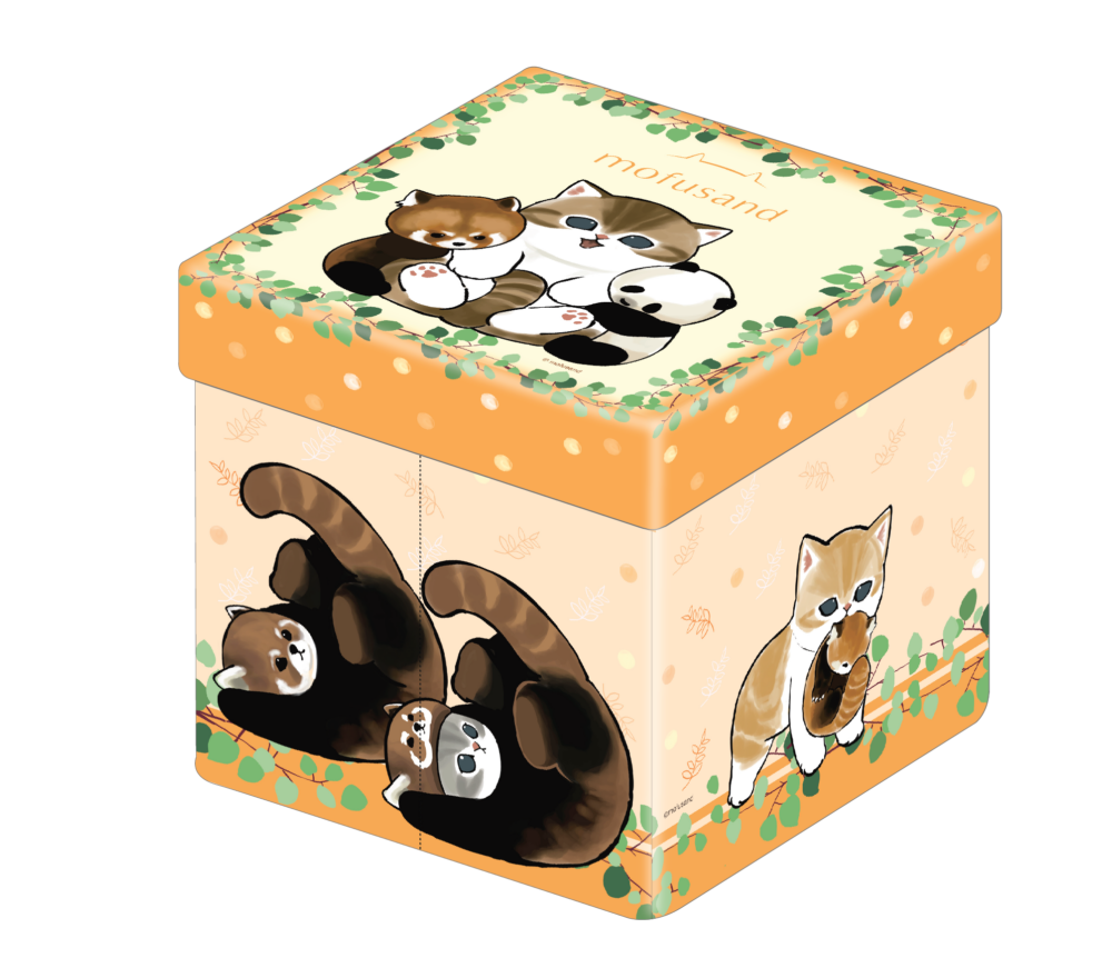 7仔mofusand精品｜多用途摺疊式儲物箱 (預購價：$120)