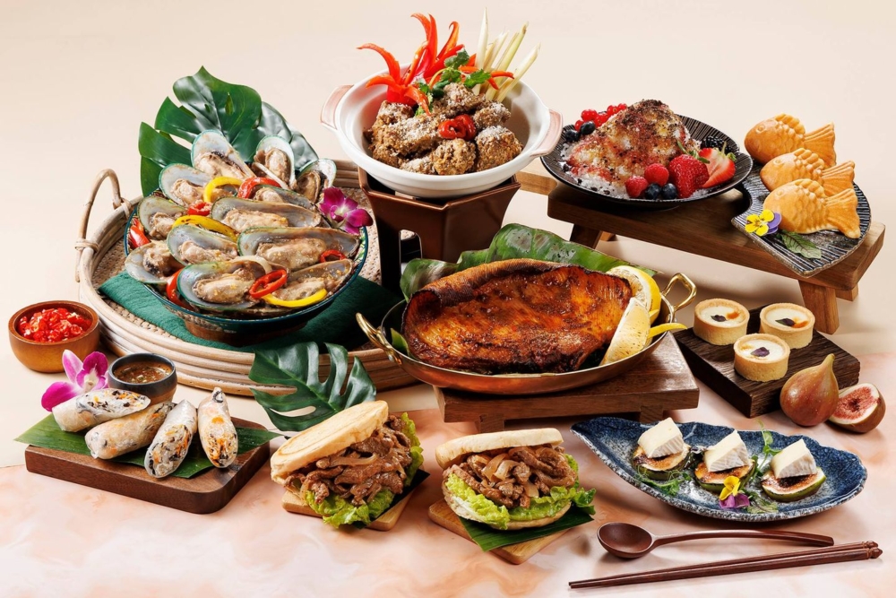 「夏」味亞洲自助午餐。