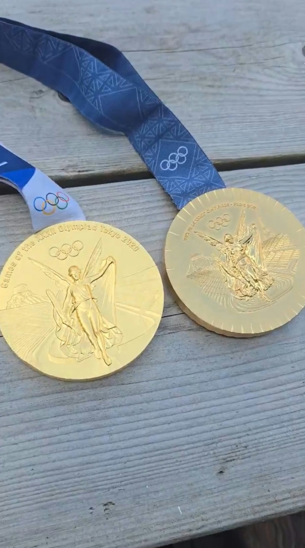 丹麥球王安賽龍，近日以「東京金牌VS巴黎金牌」為題在個人X平台上上傳了一段影片