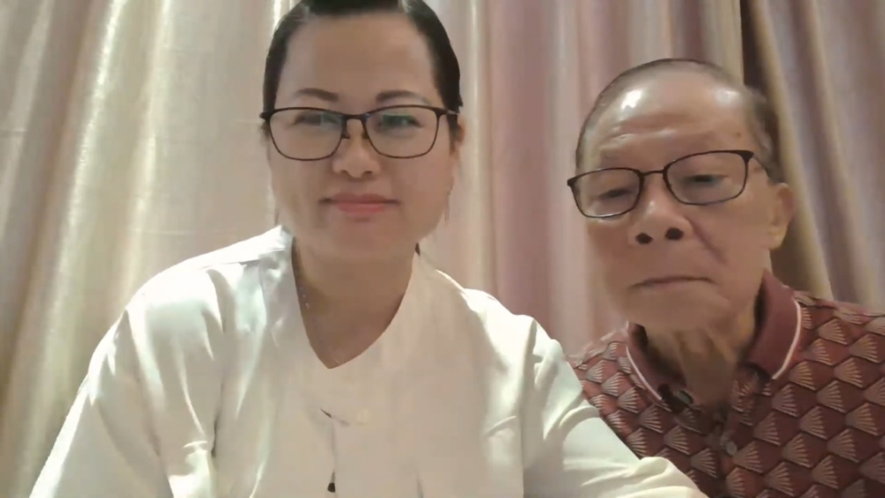 何太被揭發後更是主動向受害人「挑機」！