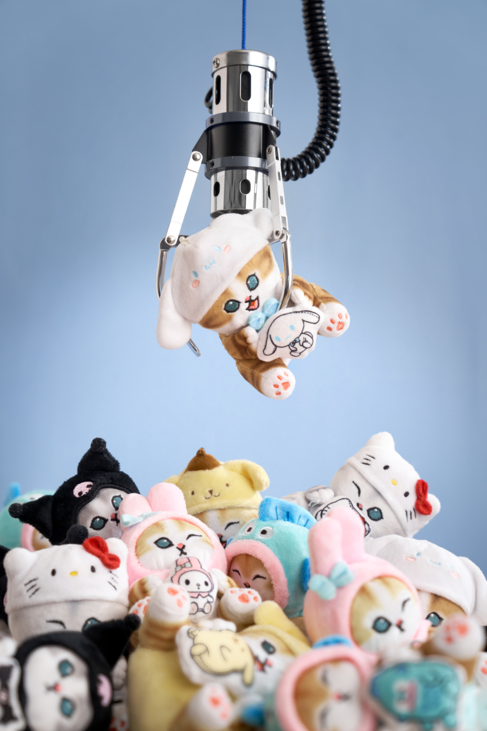 7仔mofusand X Sanrio換購精品｜罐罐貓公仔+小物罐（共6款）