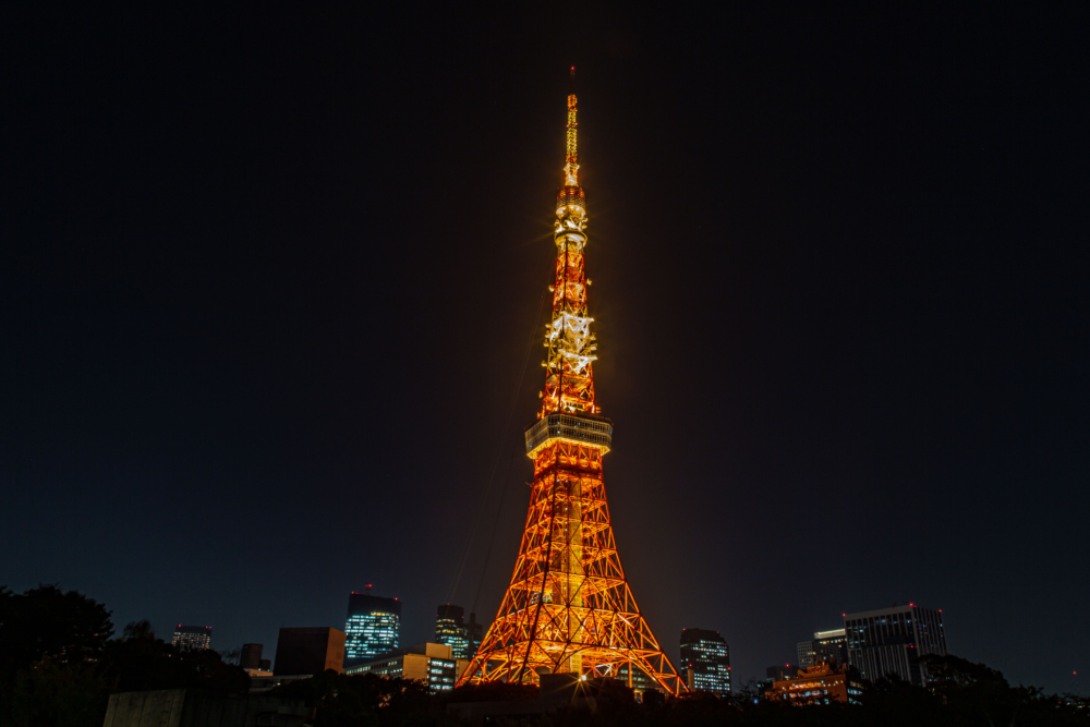 東京鐵塔。