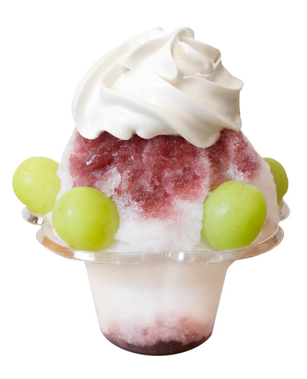 山梨縣產的晴王麝香提子刨冰!