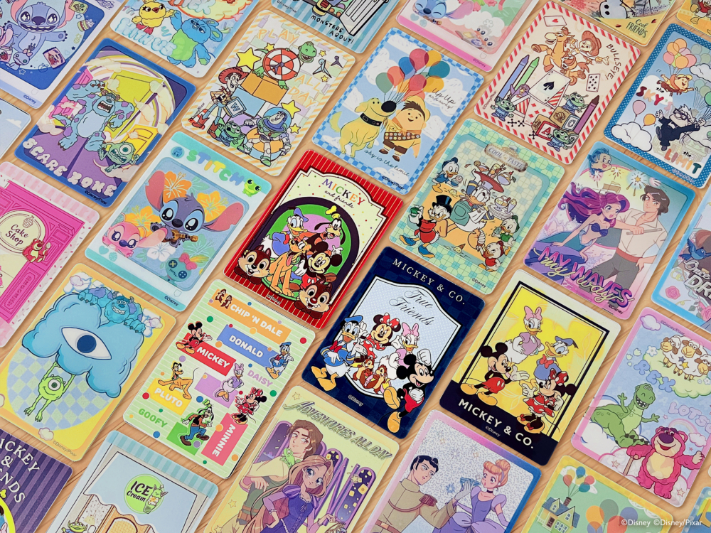 迪士尼經典角色收藏卡（售價 HK$10）
