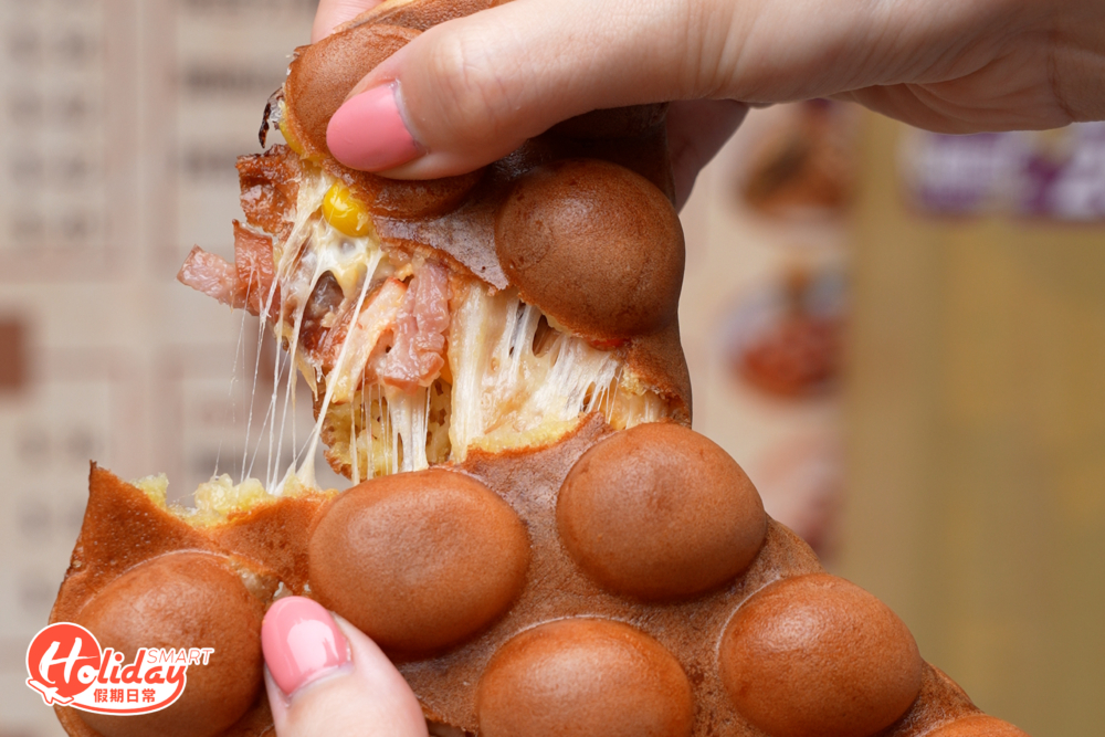 Pizza雞蛋仔也是必食之選。