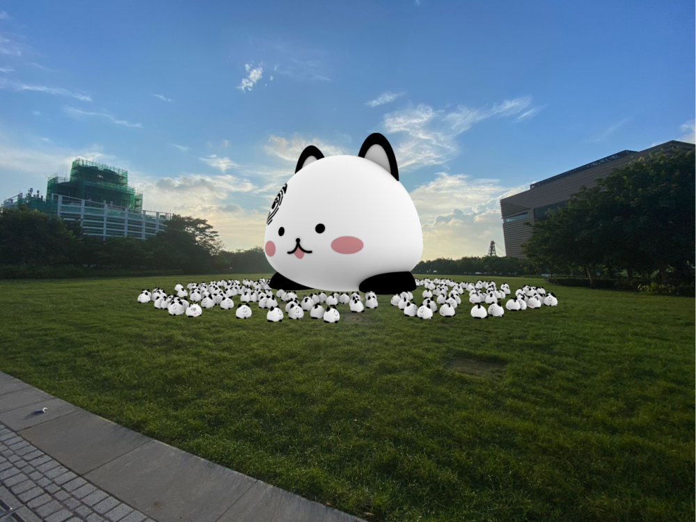 10米高巨型發光原創寵物IP「MOPO」！