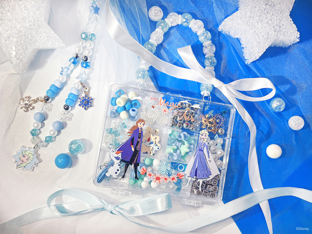 迪士尼角色DIY首飾串珠套裝（售價 HK$99）