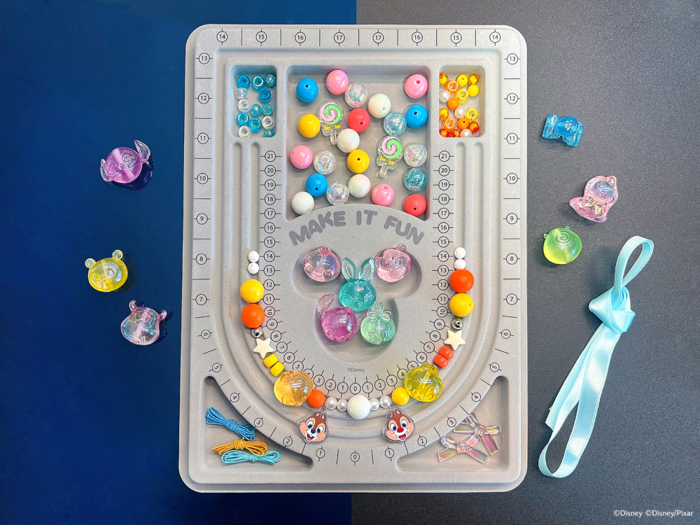 迪士尼幻彩 DIY 首飾串珠套裝（售價 HK$288）
