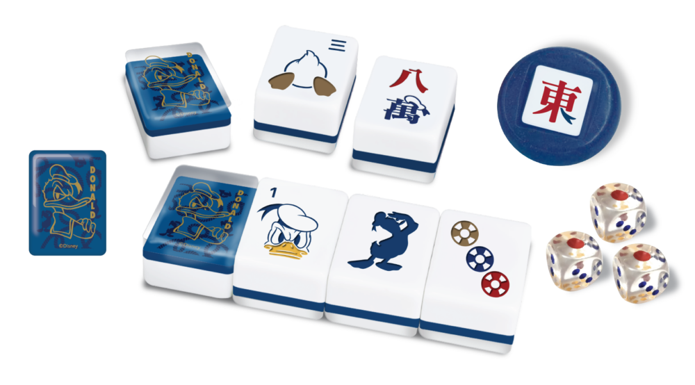 精美版唐老鴨水晶麻雀（售價 HK$1,988）