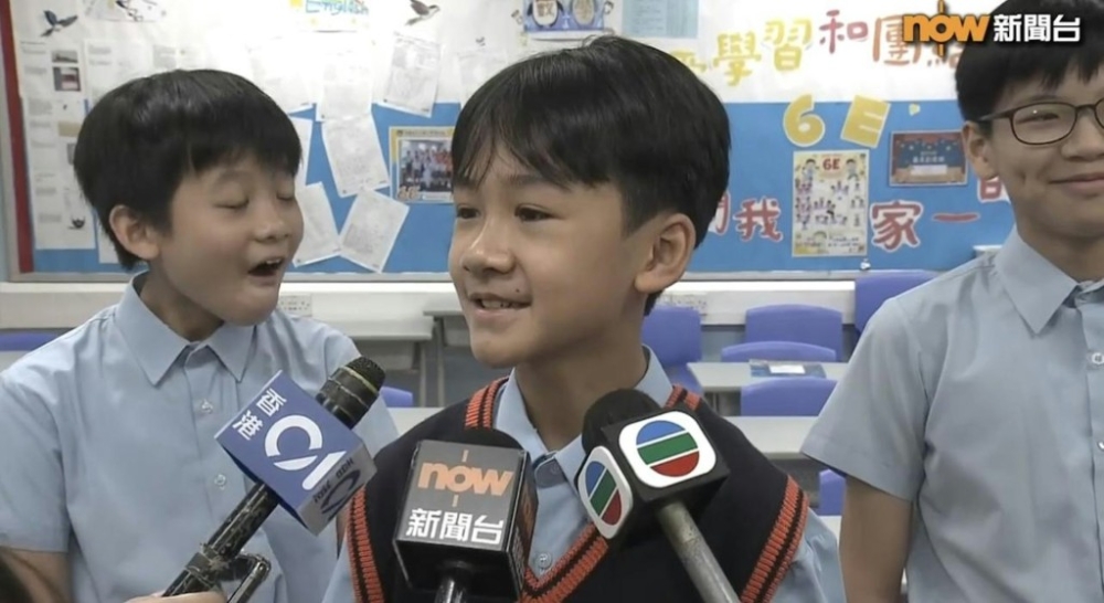 早前香港小學生升中派位訪問中，一名小學生霸氣指：「讀書係我本份」。