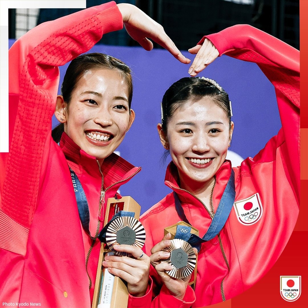 現年27歲的志田千陽,6歲就開始打羽毛球,自小就夢想代表日本比賽
