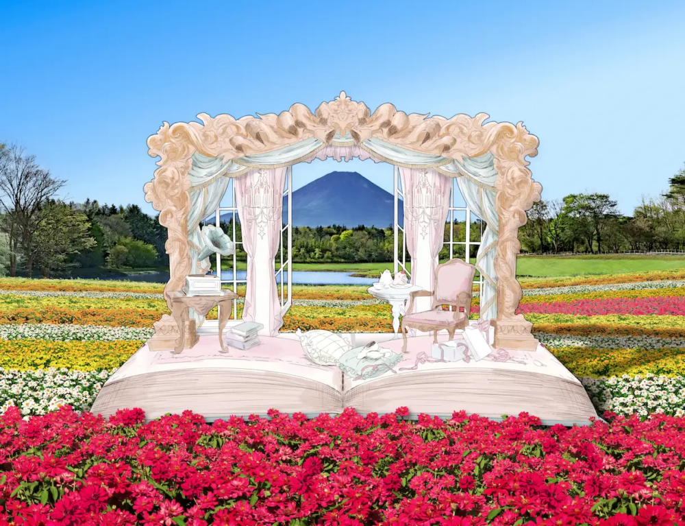 由東京藝術大學設計系學生設計的「立體繪本世界」打卡裝置~