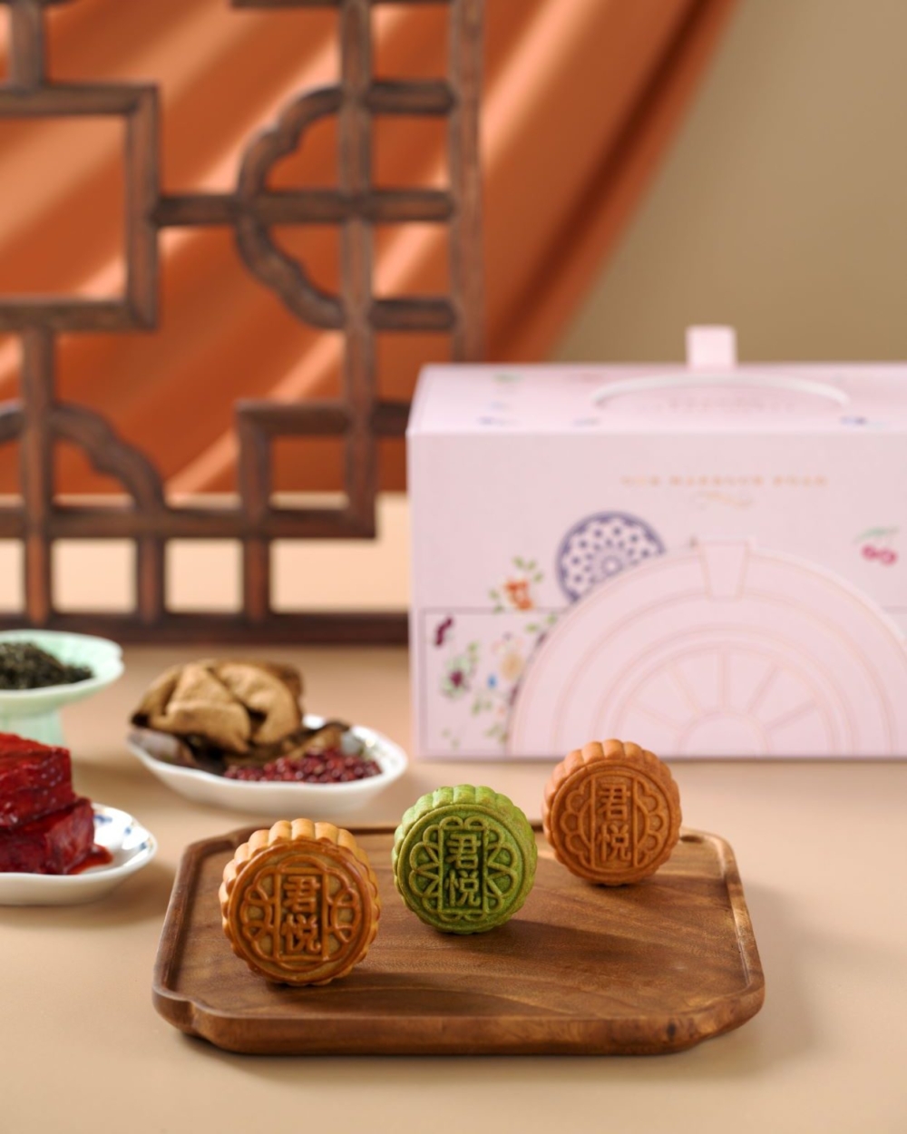 香港君悅酒店港灣壹號精品月餅禮盒。