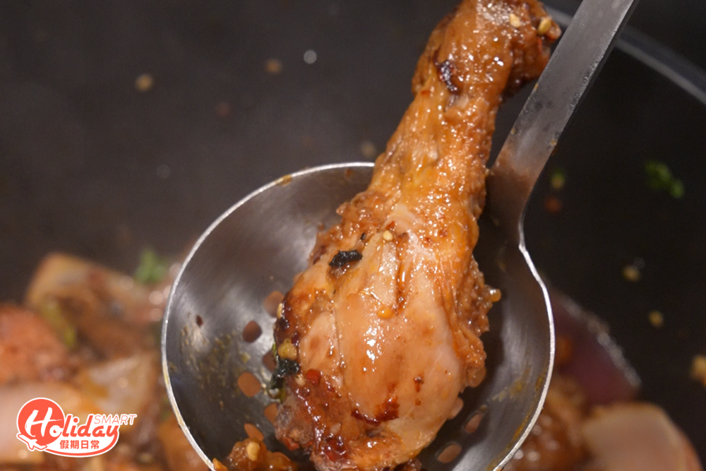 雞肉滑嫩啖啖肉。