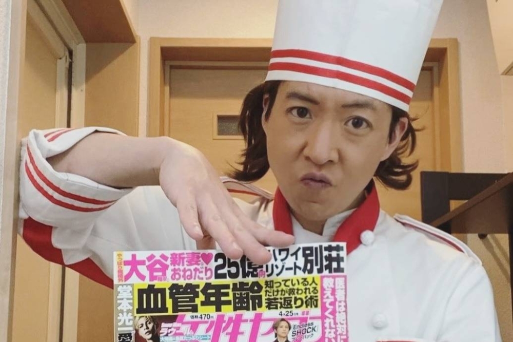 元木敦士近年活躍日本藝能界,憑著與正版木村的神相似度深受當地電視台歡迎