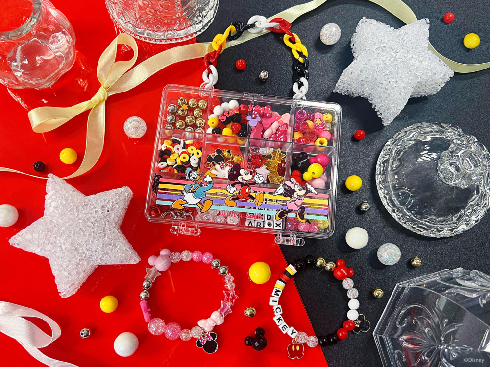 迪士尼角色DIY首飾串珠套裝（售價 HK$99）