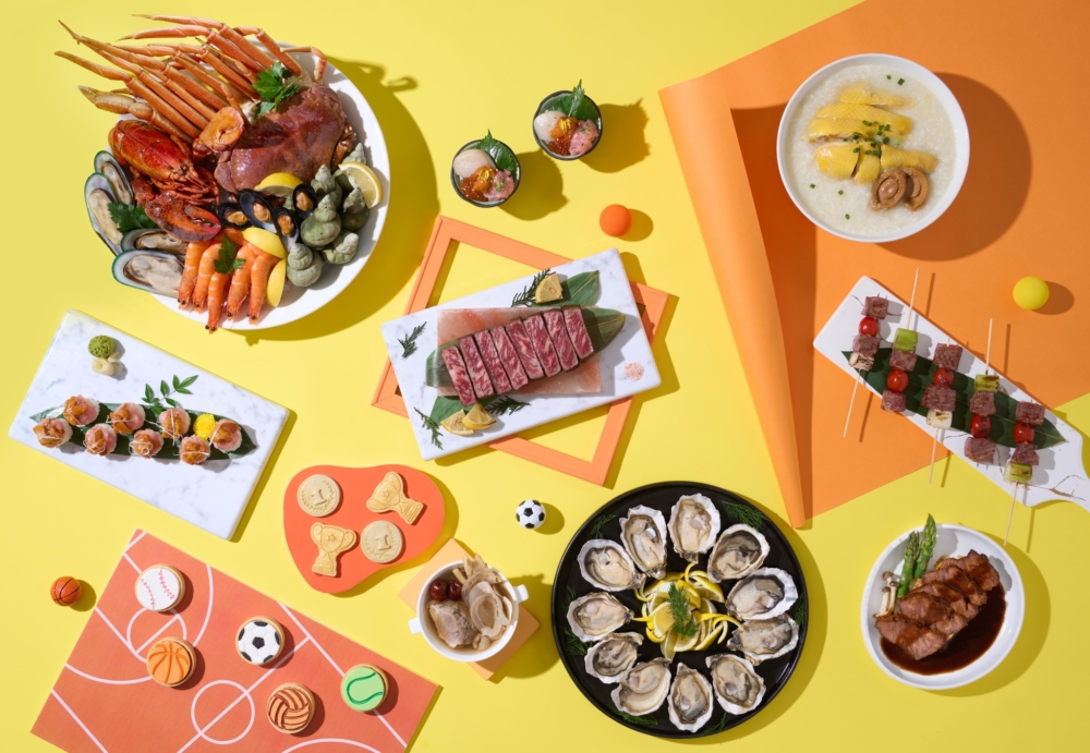 「和牛．海膽」雙重滋味自助晚餐。