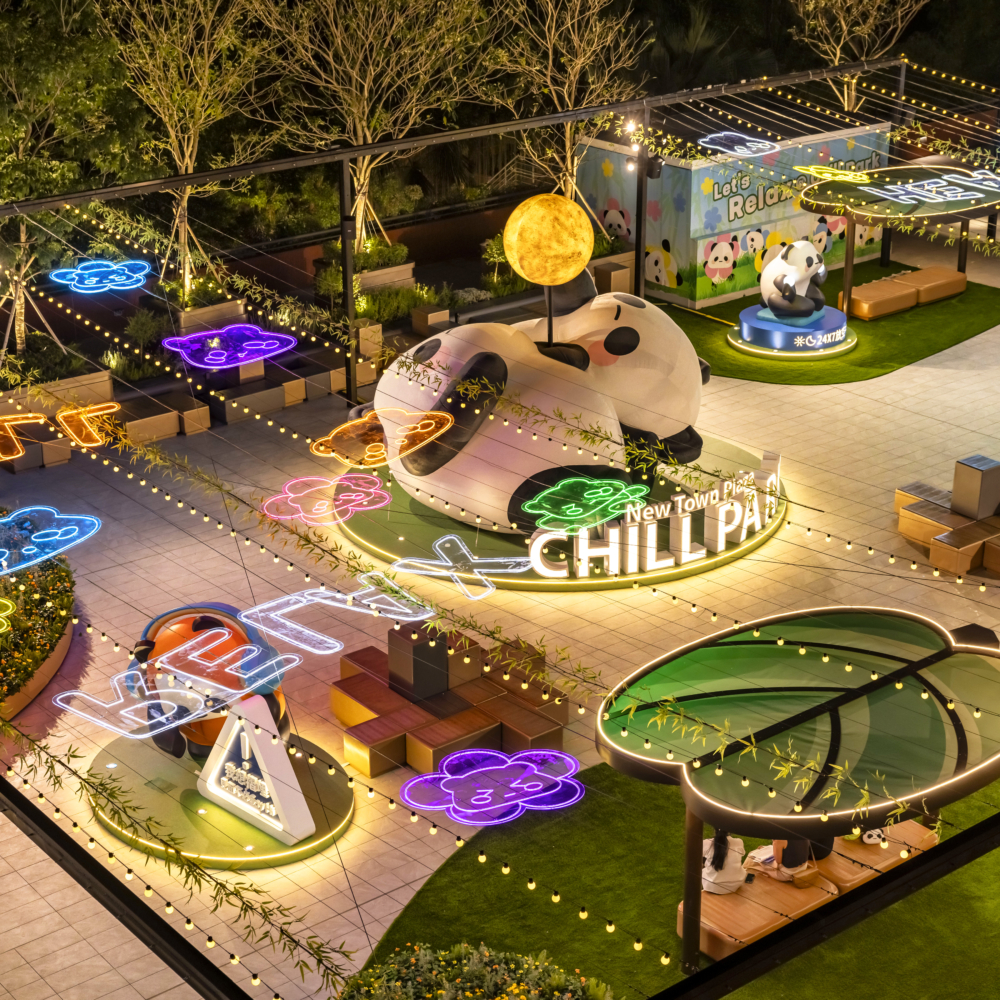 夜間亮燈後又呈現另一番意境！