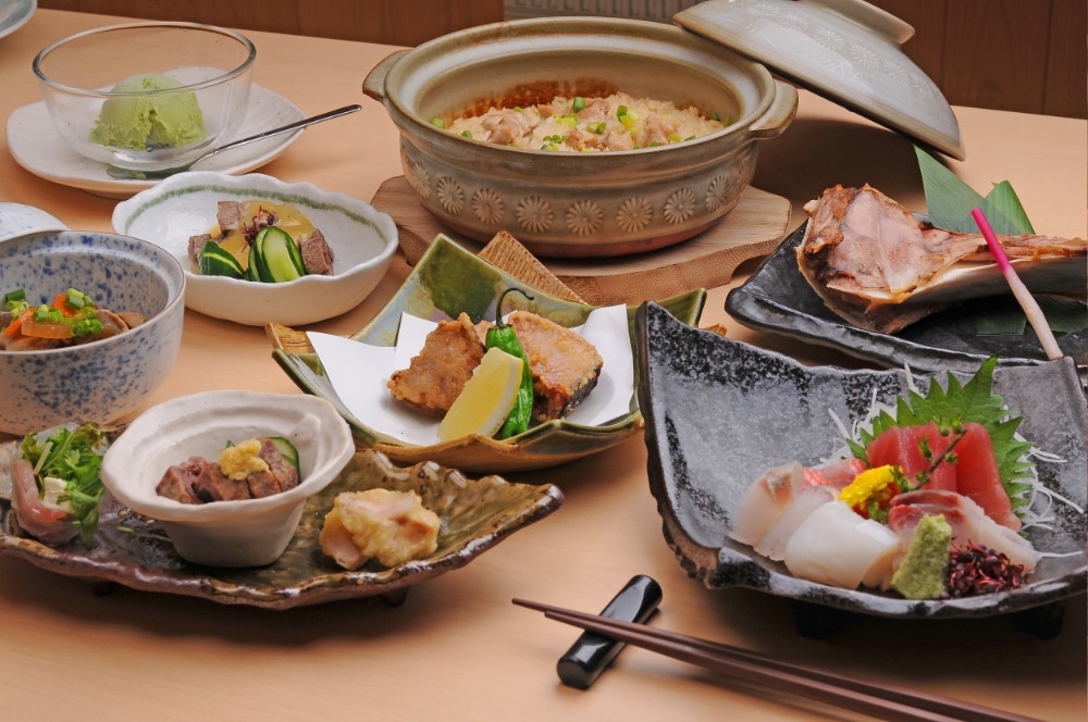 京都懷石料理。