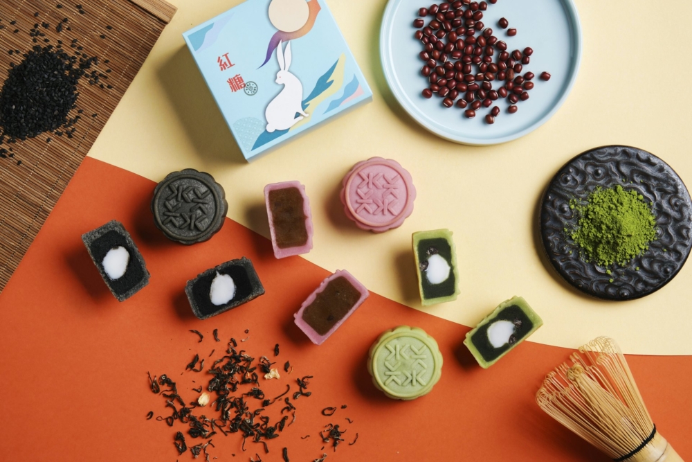 香港嘉里酒店紅糖迷你月餅三重奏。