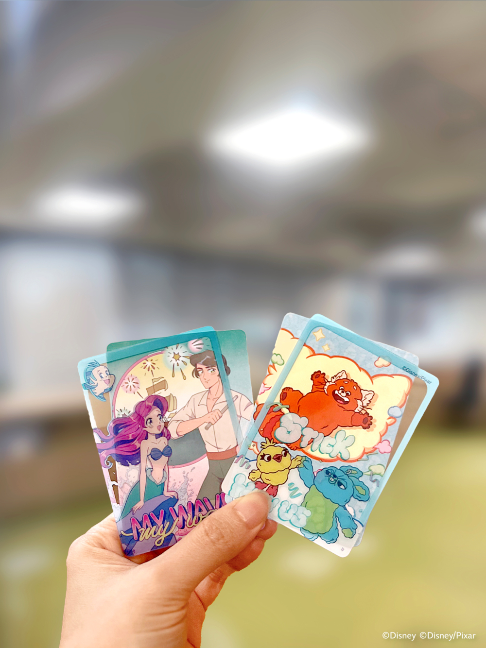 迪士尼經典角色收藏卡（售價 HK$10）