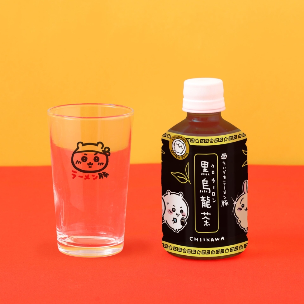 3位主角包裝的烏龍茶!
