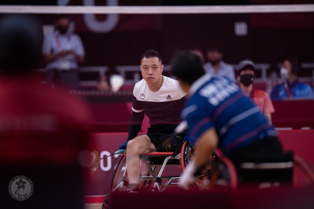 巴黎殘奧是羽毛球港隊代表陳浩源最後一屆出戰殘奧會！