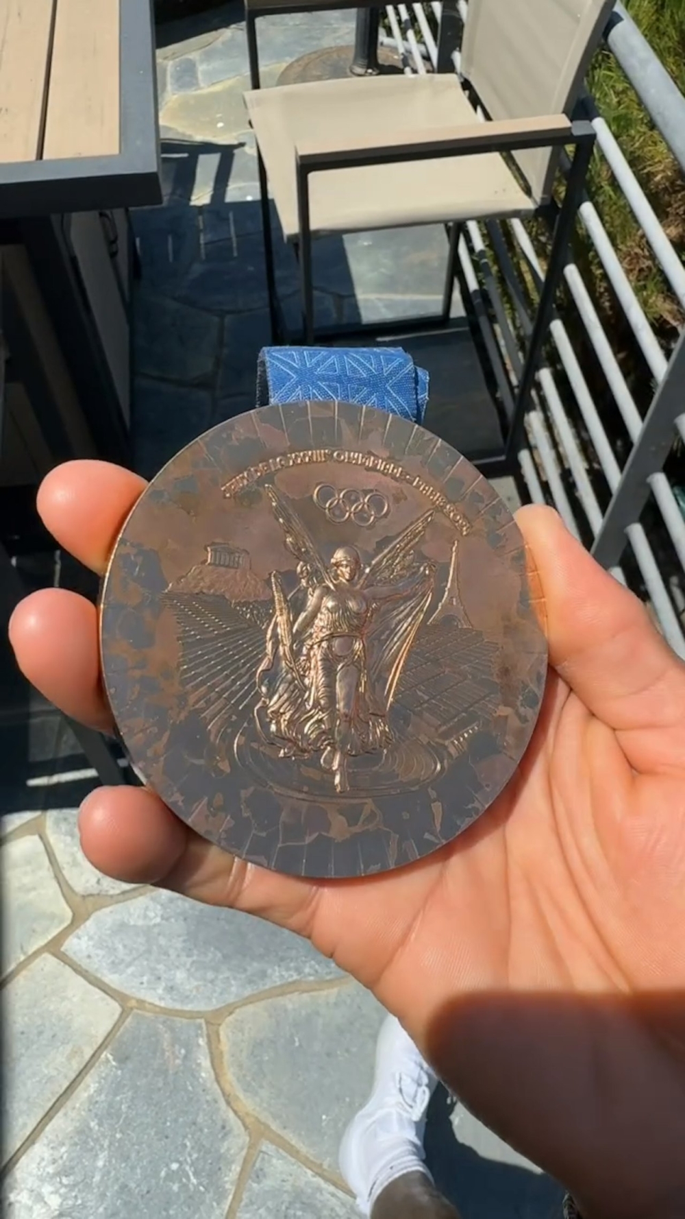 赫斯頓直呼銅牌「像打了一仗回來」