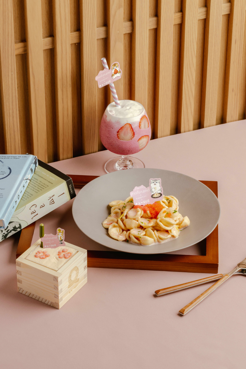 CASETiFY x Mofusand｜聯乘QUÉ推夏日限定餐牌