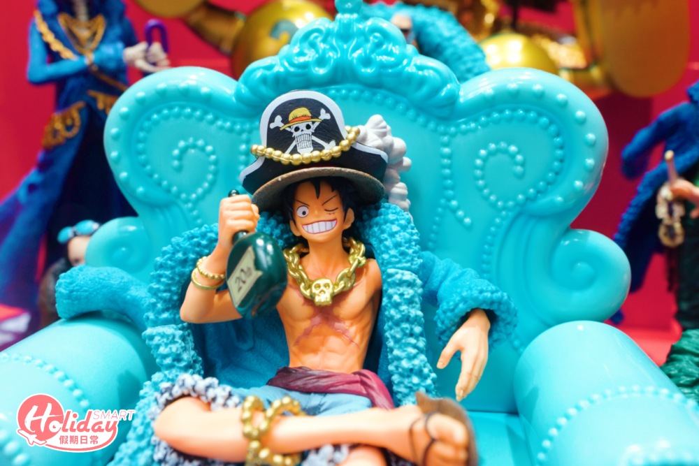 ONE PIECE打卡區 展出Figure