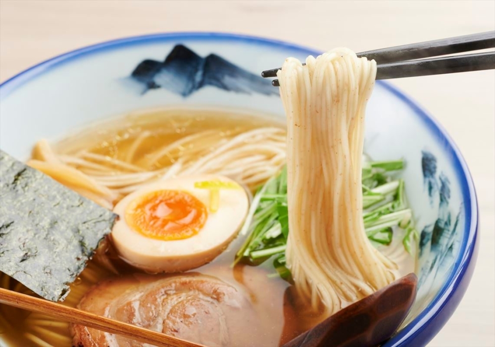 AFURI阿夫利「柚子鹽拉麵」。