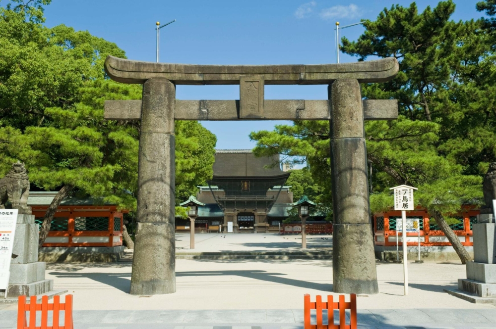 筥崎宮。