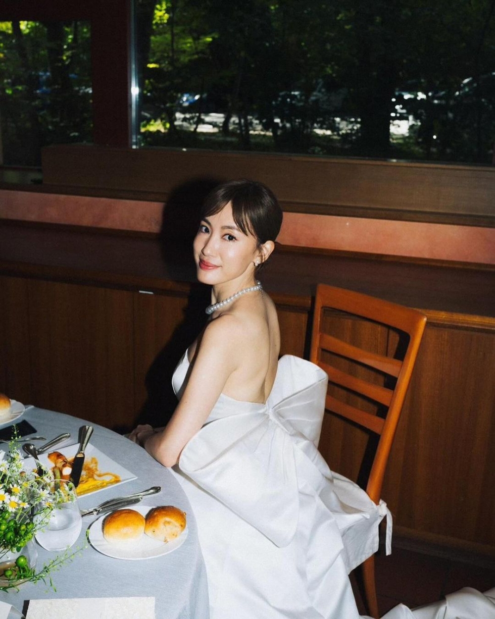 蔣家旻亦有在社交平台上分享婚禮的照片