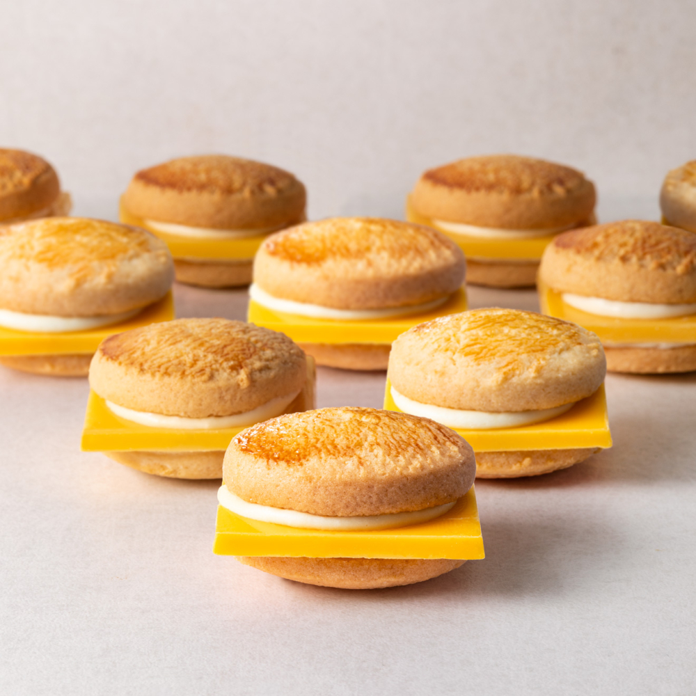 My Captain Cheese Tokyo「起司夾心漢堡」。