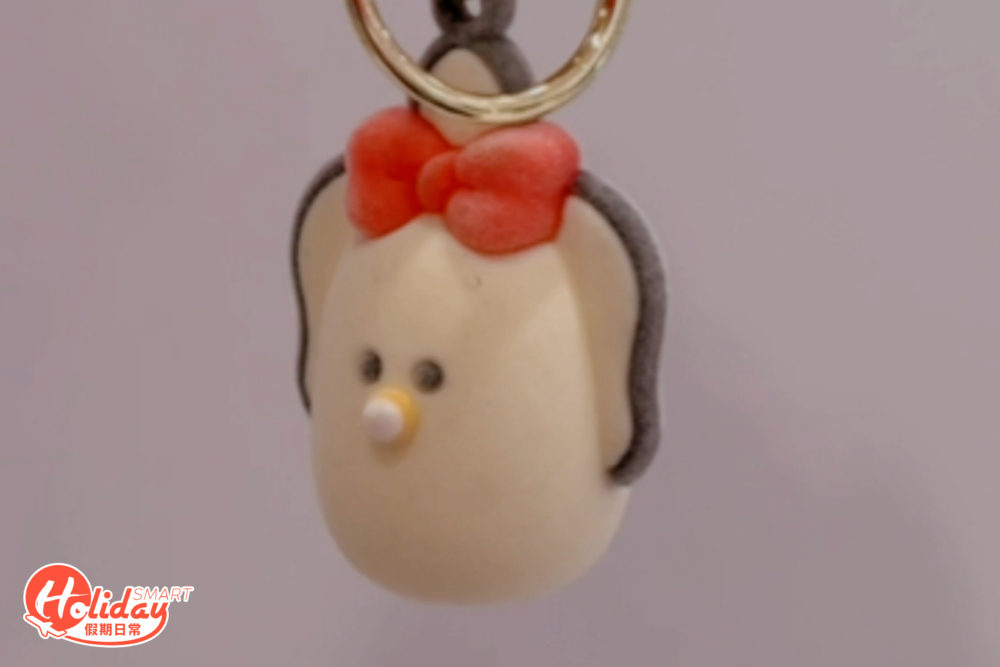 紅色限定生蠔BB 鎖匙扣
