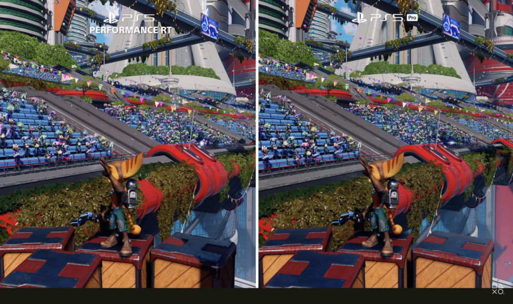 PS5 Pro搭載Sony新開發的AI驅動技術「PSSR」，遊戲的幀率及畫面品質更加清晰銳利！