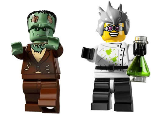 萬聖節限定款的迷你LEGO!