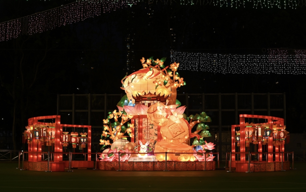 維多利亞公園綵燈會(資料圖)。